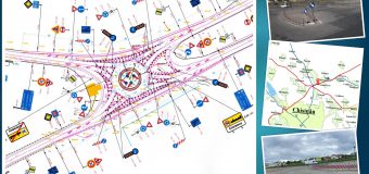 Un sens giratoriu urmează a fi amenjat în apropiere de Cricova, Ciorescu și Goianul Nou