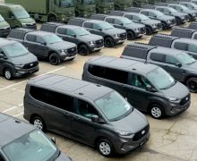 Transport logistic donat de UE pentru Armata Națională