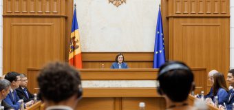Maia Sandu a prezidat ședința Comisiei Naționale pentru Integrare Europeană