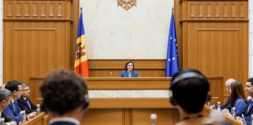 Maia Sandu a prezidat ședința Comisiei Naționale pentru Integrare Europeană