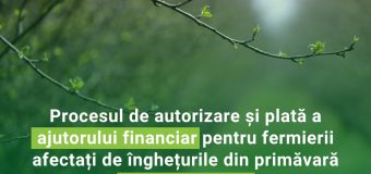 AIPA autorizează plățile pentru fermierii care au înregistrat pierderi în urma înghețurilor