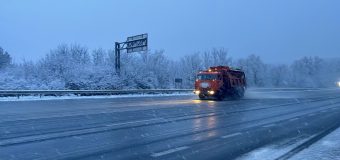 Drumarii au intervenit pe parcursul nopții și continuă patrulările și în această dimineață pe drumurile publice naționale