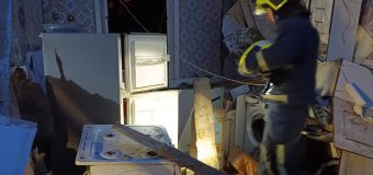 Deflagrație într-o casă de locuit din Mărculești