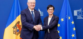 Progresele înregistrate de Republica Moldova, discutate de Premierul Munteanu cu Marta Kos