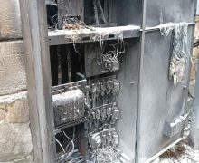 Incendiu la Liceului Teoretic Dante Alighieri