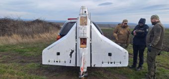 Poliția: Drona de la Florești era fără încărcătură explozivă