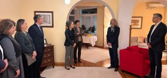 Scriitorul Emilian Galaicu-Păun a fost decorat cu Ordinul Artelor și Literelor al Republicii Franceze