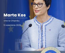 Marta Kos revine la Chișinău
