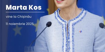 Marta Kos revine la Chișinău