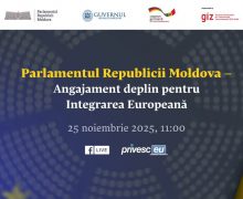 Parlamentul organizează conferința „Parlamentul Republicii Moldova – Angajament deplin pentru Integrarea Europeană”