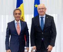 Alexandru Munteanu, în discuții cu Nikolaos Krikos, Ambasadorul Republicii Elene în Republica Moldova