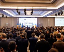 Maia Sandu și Igor Grosu au participat la recepția oferită de Ambasada României la Chișinău cu prilejul Zilei Naționale a României