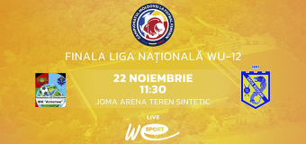 Fotbal feminin. WU12. Turneul final al campionatului Moldovei