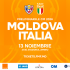Meciul Moldova – Italia. Avancronică