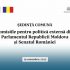 Comisiile pentru politică externă din Parlamentele de la Chișinău și București se vor reuni în ședință comună