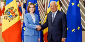 Maia Sandu a avut o întrevedere cu Președintele Consiliului European