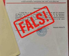 O pretinsă scrisoare semnată de ministrul Apărării circulă în mediul online: Este falsă