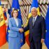 Maia Sandu a avut o întrevedere cu Președintele Consiliului European