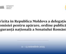 Membrii Comisiei pentru apărare, ordine publică și siguranță națională din Senatul României efectuează o vizită în Republica Moldova