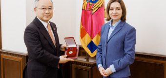 Maia Sandu a avut o întrevedere de rămas bun cu Ambasadorul Japoniei în Republica Moldova