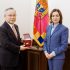 Maia Sandu a avut o întrevedere de rămas bun cu Ambasadorul Japoniei în Republica Moldova