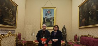 Ambasadorul Republicii Moldova pe lângă Sfântul Scaun, Gabriela Moraru a prezentat  Excelenței Sale Monsenior Edgar Peña Parra copiile Scrisorilor de Acreditare