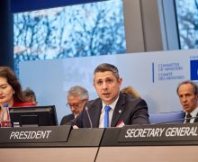 Vladislav Cojuhari a prezidat Conferința informală a miniștrilor justiției din cadrul Consiliului Europei, organizată la Strasbourg