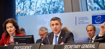 Vladislav Cojuhari a prezidat Conferința informală a miniștrilor justiției din cadrul Consiliului Europei, organizată la Strasbourg