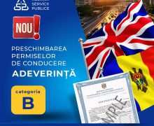 În atenția cetățenilor aflați în Marea Britanie, care vor să-și preschimbe permisul de conducere de categoria B
