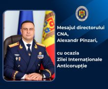 Ziua Internațională Anticorupție. Alexandr Pînzari: O zi în care ne reamintim că lupta împotriva corupției este cel mai important obiectiv al țării noastre
