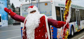 Primăria Chișinău a dat startul Proiectului „Cunoaște orașul împreună cu Moș Crăciun”