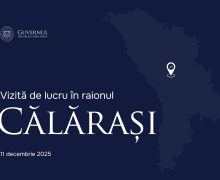 Alexandru Munteanu efectuează o vizită de lucru în raionul Călărași