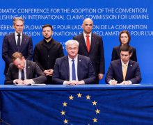 Republica Moldova a semnat Convenția privind instituirea Comisiei Internaționale de Reclamații pentru Ucraina