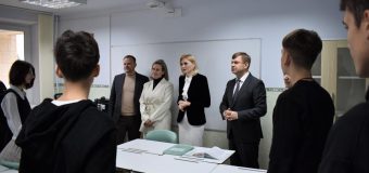 Mobilier școlar nou pentru Liceul Teoretic „Mihai Eminescu” din Corjova