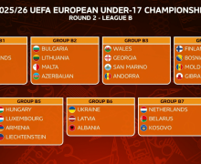 U17. Micii tricolori și-au aflat adversarii din cadrul Ligii B, runda a 2-a preliminară a Campionatului European 2025/26