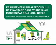 Primii beneficiari ai Casa Verde și-au modernizat locuințele cu granturi de până la 200.000 de lei
