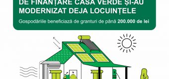 Primii beneficiari ai Casa Verde și-au modernizat locuințele cu granturi de până la 200.000 de lei