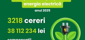 Agenții economici din domeniile agricultură și industria prelucrătoare au primit 38,1 milioane lei pentru compensarea costurilor la energia electrică