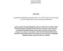 PSRM s-a adresat Curții Constituționale privind funcția de „emisar special”