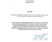 Liderii fracțiunilor de opoziție din Parlament s-au adresat Curții Constituționale