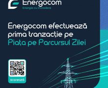 Energocom efectuează prima tranzacție pe Piața pe Parcursul Zilei