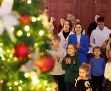 Astăzi a fost inaugurată armosfera de sărbătoare la Președinție