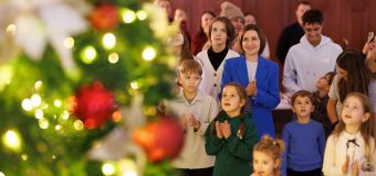 Astăzi a fost inaugurată armosfera de sărbătoare la Președinție