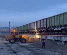 În premieră – CFM a testat un tren încărcat cu 3 mii de tone