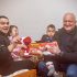 Igor Dodon a devenit „Moș Crăciun” pentru o familie din Anenii Noi
