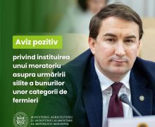 Aviz pozitiv privind instituirea unui moratoriu asupra urmăririi silite a bunurilor unor categorii de fermieri
