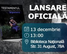 Își lansează prima carte! Maria Ciobanu: Sâmbătă, 13 decembrie, începând cu ora 13:00, la Biblioteca Naţională