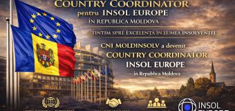 CNI Moldinsolv a devenit membru coordonator al INSOL Europe în R.Moldova. Irina Selevestru: Prin acest pas, Europa vine mai aproape de fiecare practician în insolvență