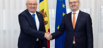 Alexandru Munteanu, în discuții cu Ambasadorul Belgiei