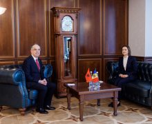 Maia Sandu îl găzduiește la Chișinău pe Președintele Republicii Albania, Bajram Begaj